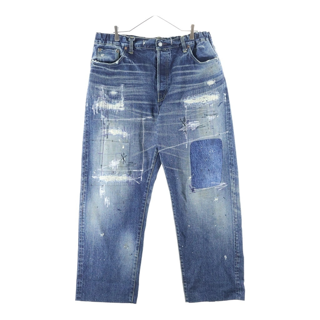 SAPEur(サプール) 5550XX REBOOT Remake Denim Pants リブート リメイクデニムパンツ インディゴ