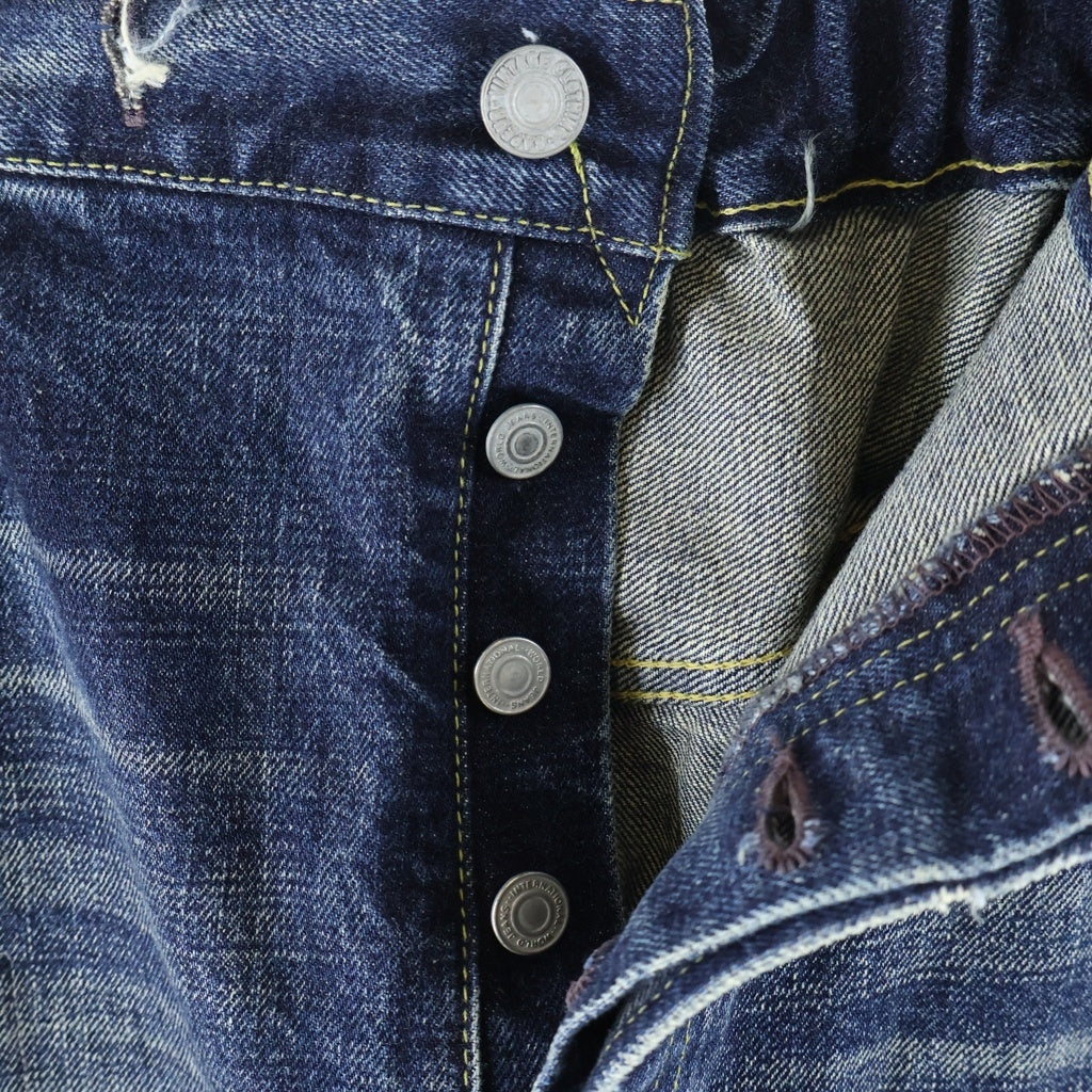 SAPEur(サプール) 5550XX REBOOT Remake Denim Pants リブート リメイクデニムパンツ インディゴ