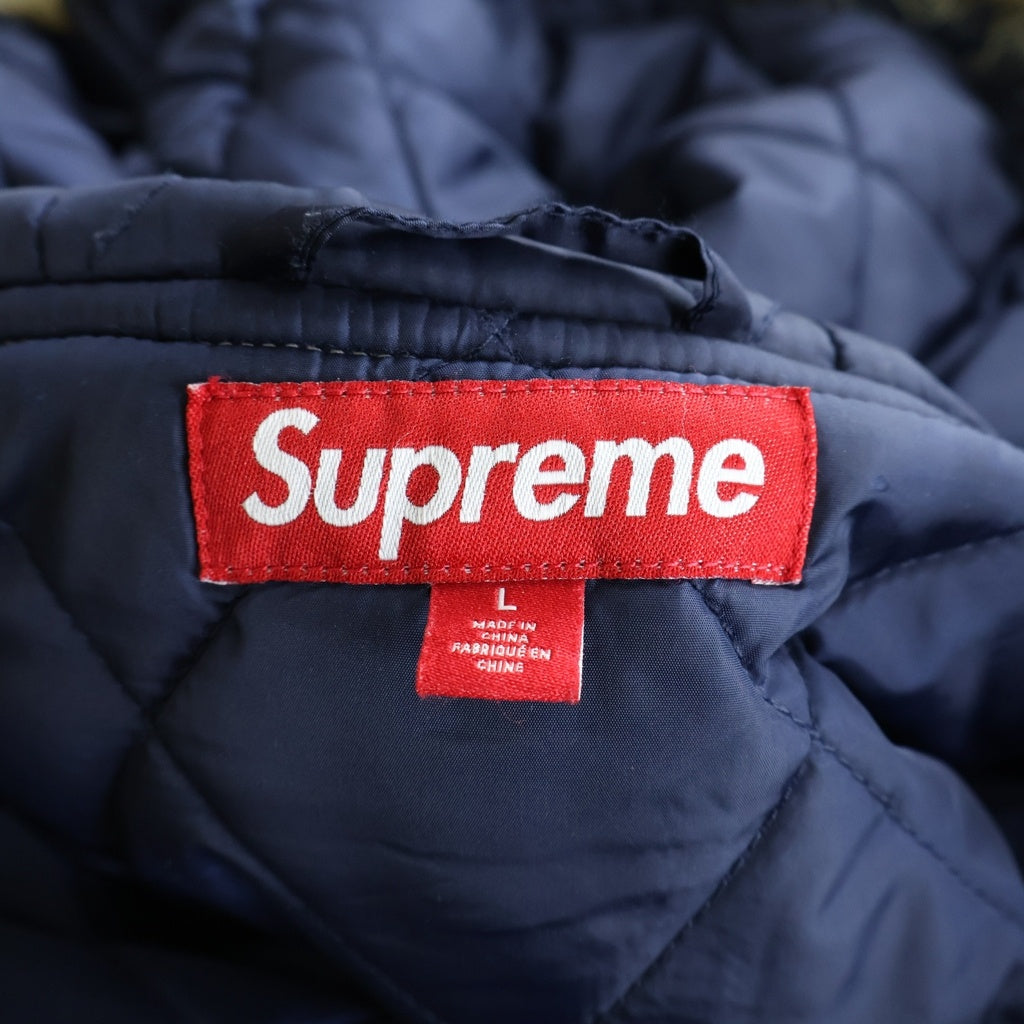 SUPREME(シュプリーム) 25SS Bandana Jacquard Denim Hooded Work Jacket バンダナジャカードデニムフーデッドワークジャケット インディゴ