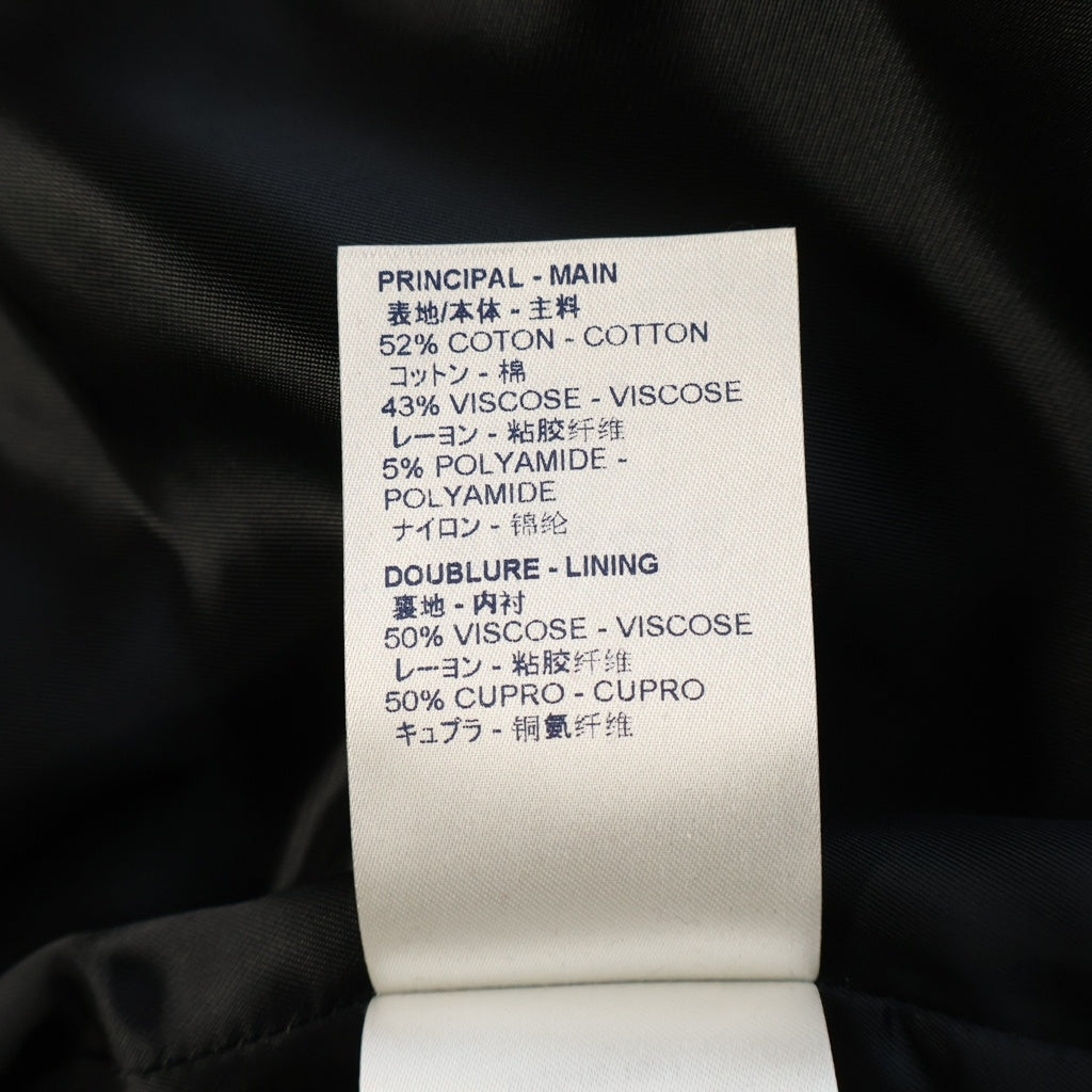 LOUIS VUITTON(ルイヴィトン) 18SS モノグラムジャガード ノーカラー ジップアップ ロング コート ジャケット レディース レッド RW181W FUQ FECO20