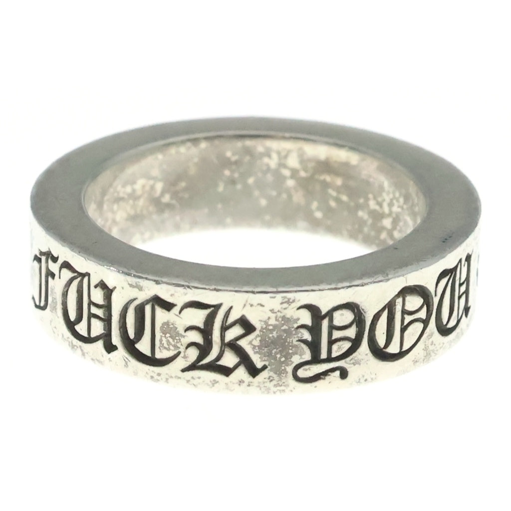 CHROME HEARTS(クロムハーツ) 6mm SPACER FUCK YOU 6mmスペーサーリング ファックユー シルバーBCA336