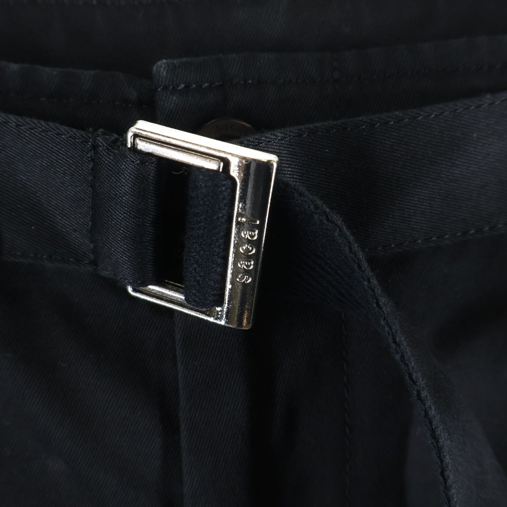 Sacai(サカイ) 26SS Cotton Chino Pants コットンチノパンツ ブラック 26-03909M