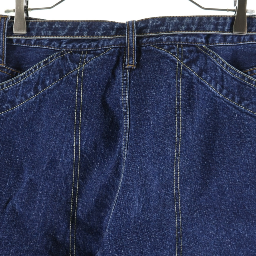 Sacai(サカイ) 25AW DENIM PANTS マルチポケット ジップフライ ベルテッドデニムパンツ インディゴ 25-03756M
