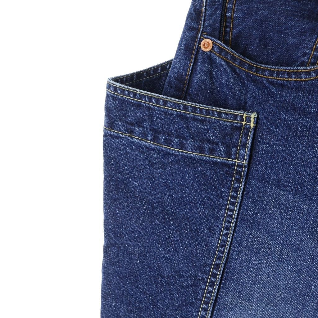 Sacai(サカイ) 25AW DENIM PANTS マルチポケット ジップフライ ベルテッドデニムパンツ インディゴ 25-03756M