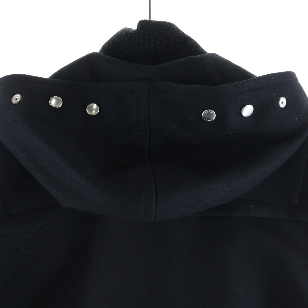 Sacai(サカイ) 25AWWool Melton Blouson ウールメルトンブゾン ドッキングダッフルコート ブラック 25-03846M