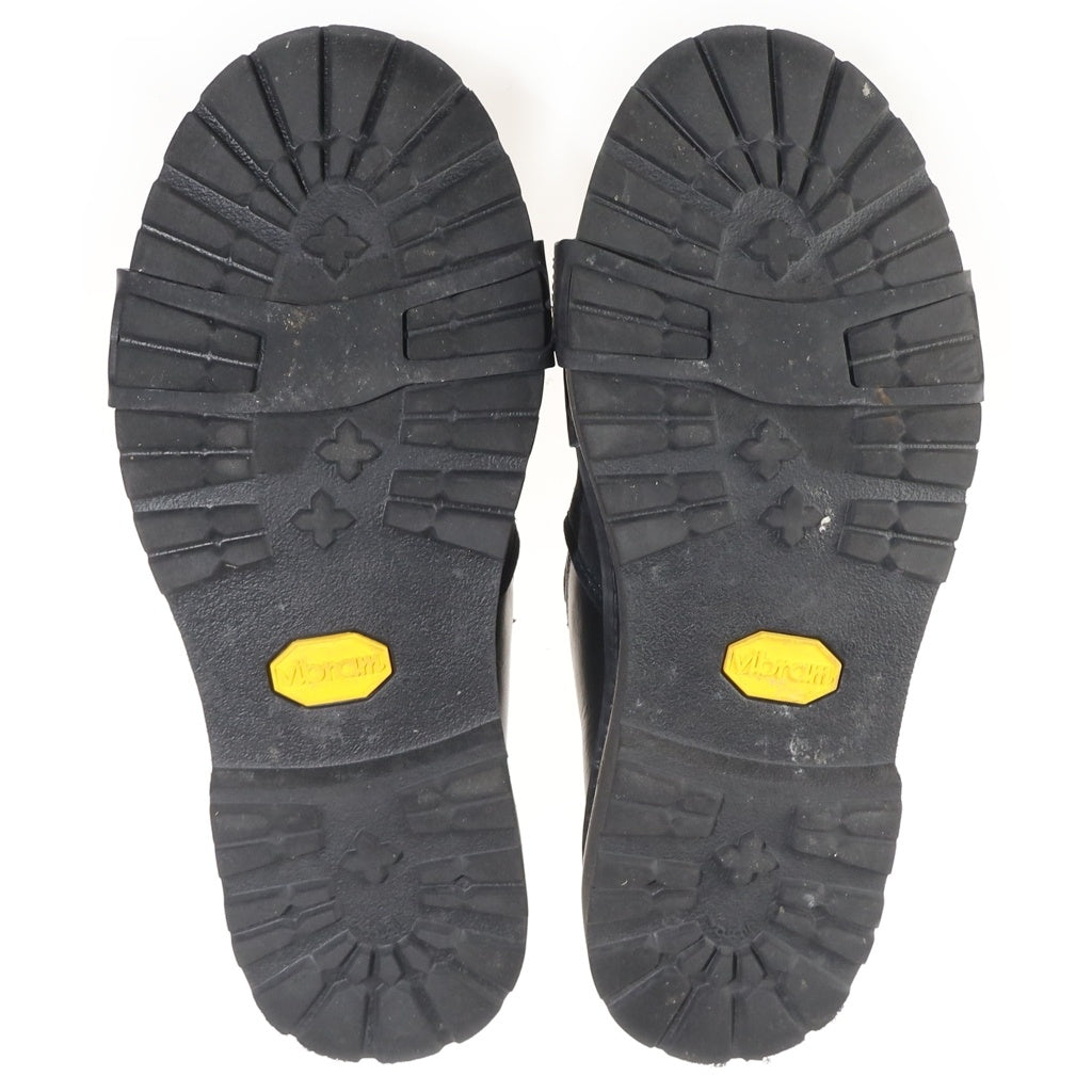 Sacai(サカイ) 25AW Dresscross Shoes ドレスクロスシューズ レザーシューズ ブラック 26-03996M