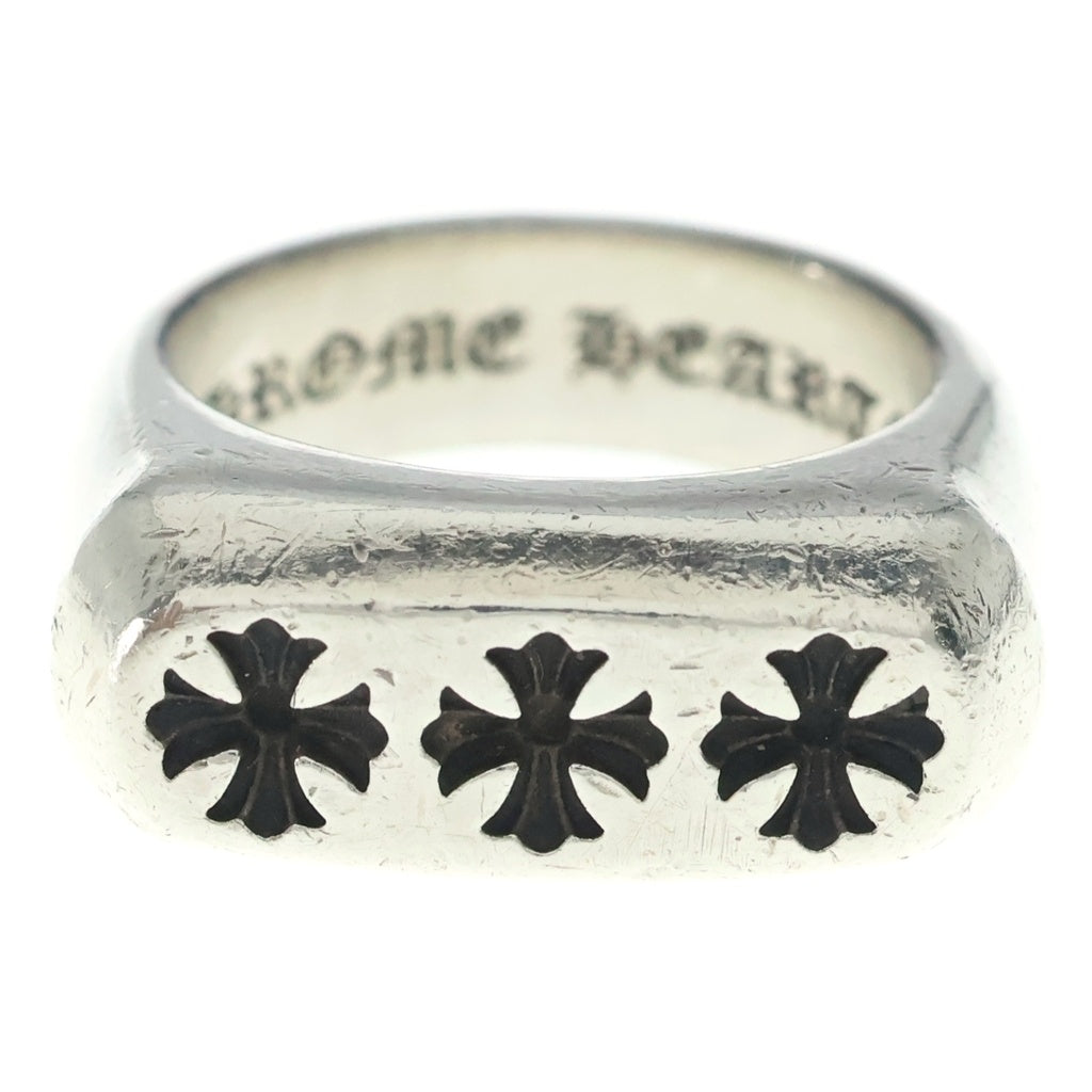 CHROME HEARTS(クロムハーツ) LIL 3CH PLUS リル PJ 3CHプラスシルバーリング シルバー