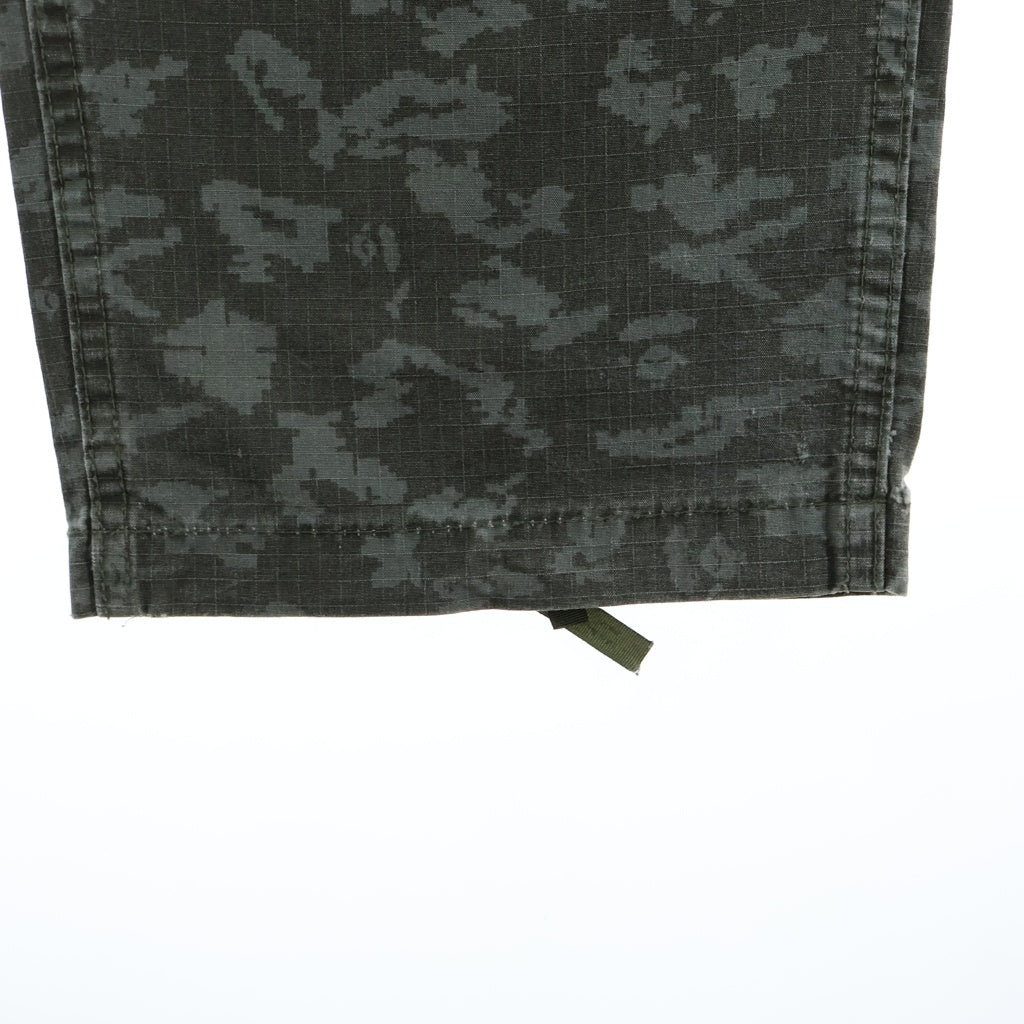 WTAPS(ダブルタップス) 05SS ×A BATHING APE ジップフライ カモ柄 カーゴパンツ グレー SPDT-AP-M03