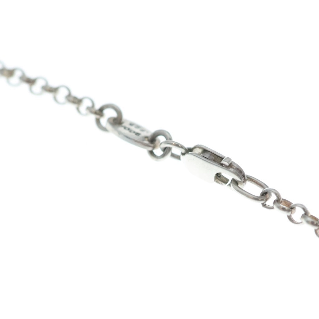 CHROME HEARTS(クロムハーツ) SAFETY PIN R16 1DIA セーフティピン ロールチェーン 1ダイヤ ネックレス シルバー