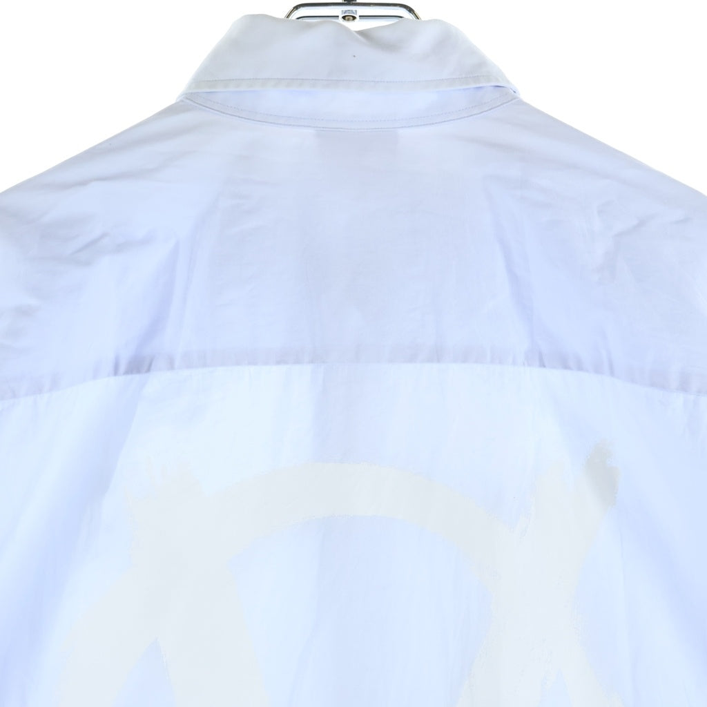 VETEMENTS(ヴェトモン) ダブル アナーキー 長袖シャツ ブルー UE52SH360N