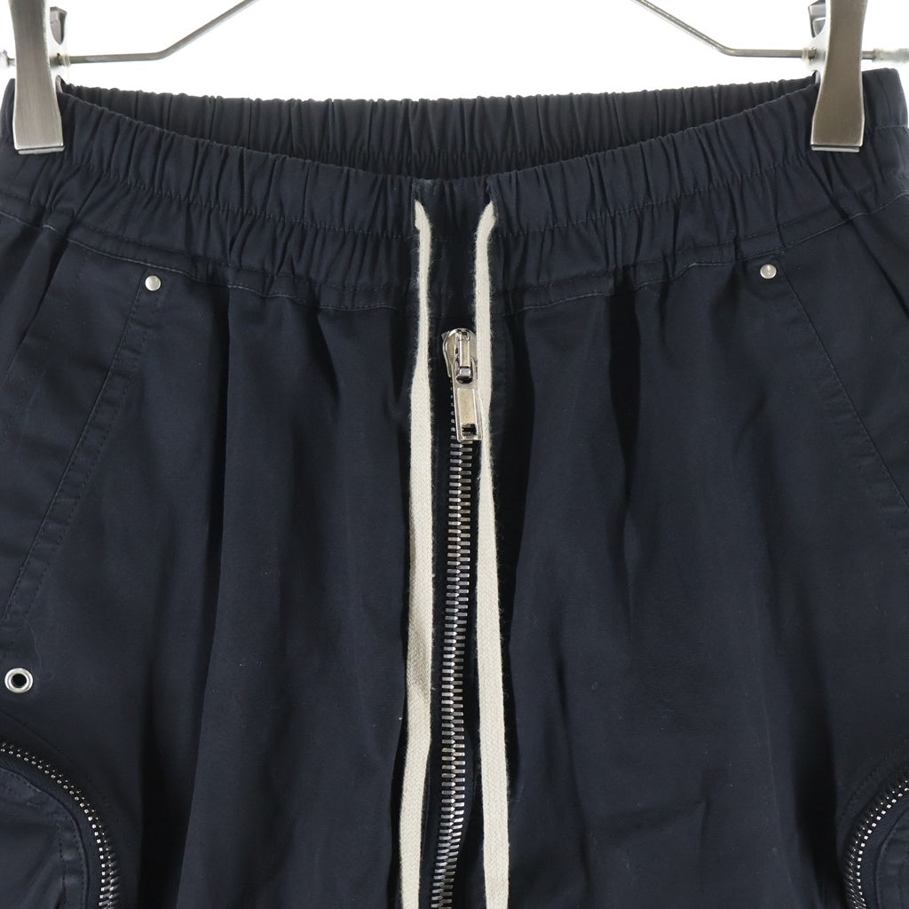 Rick Owens(リックオウエンス) 25SS BAUHAUS BELA バウハウス ベラ ハーフパンツ ショーツ ブラック RU01E5392-TE