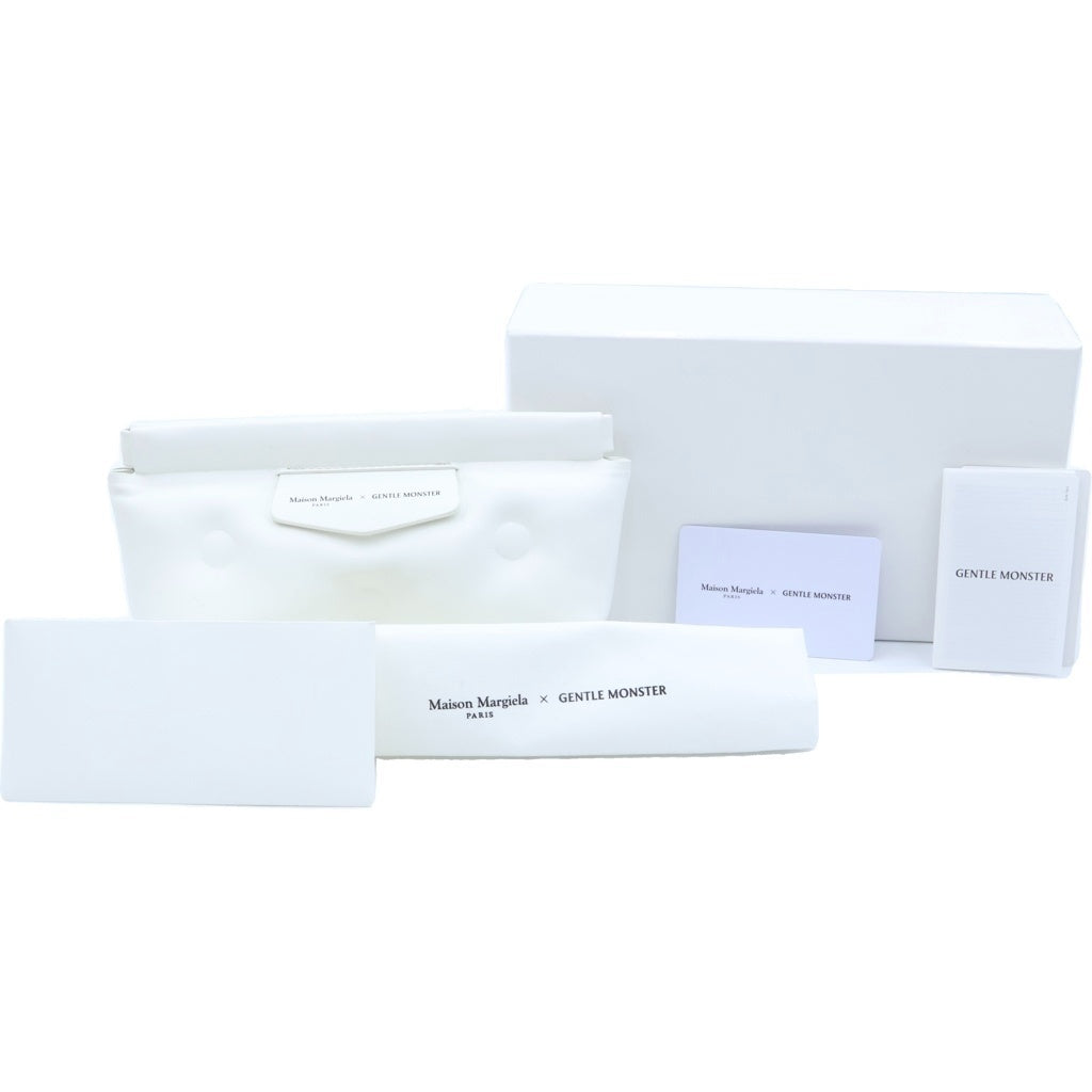 MM6 Maison Margiela(エムエムシックスメゾンマルジェラ) ×GENTLE MONSTER 01 サングラス メガネ アイウェア ブラック MM212 レディース