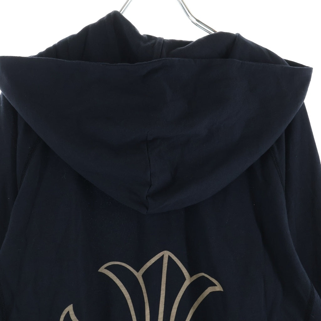 CHROME HEARTS(クロムハーツ) OLD SWTSHRT HD ZIP CHプラスプリントパーカー ブラック/ホワイト