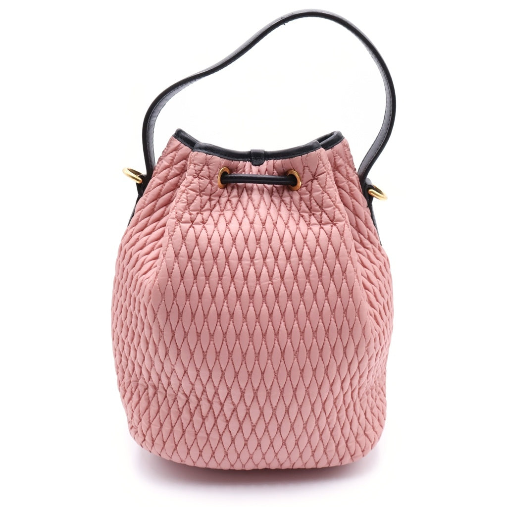 MONCLER(モンクレール) Kilia Drawstring キリア ドローストリング 2way ショルダーバッグ ピンク H209B5L00004