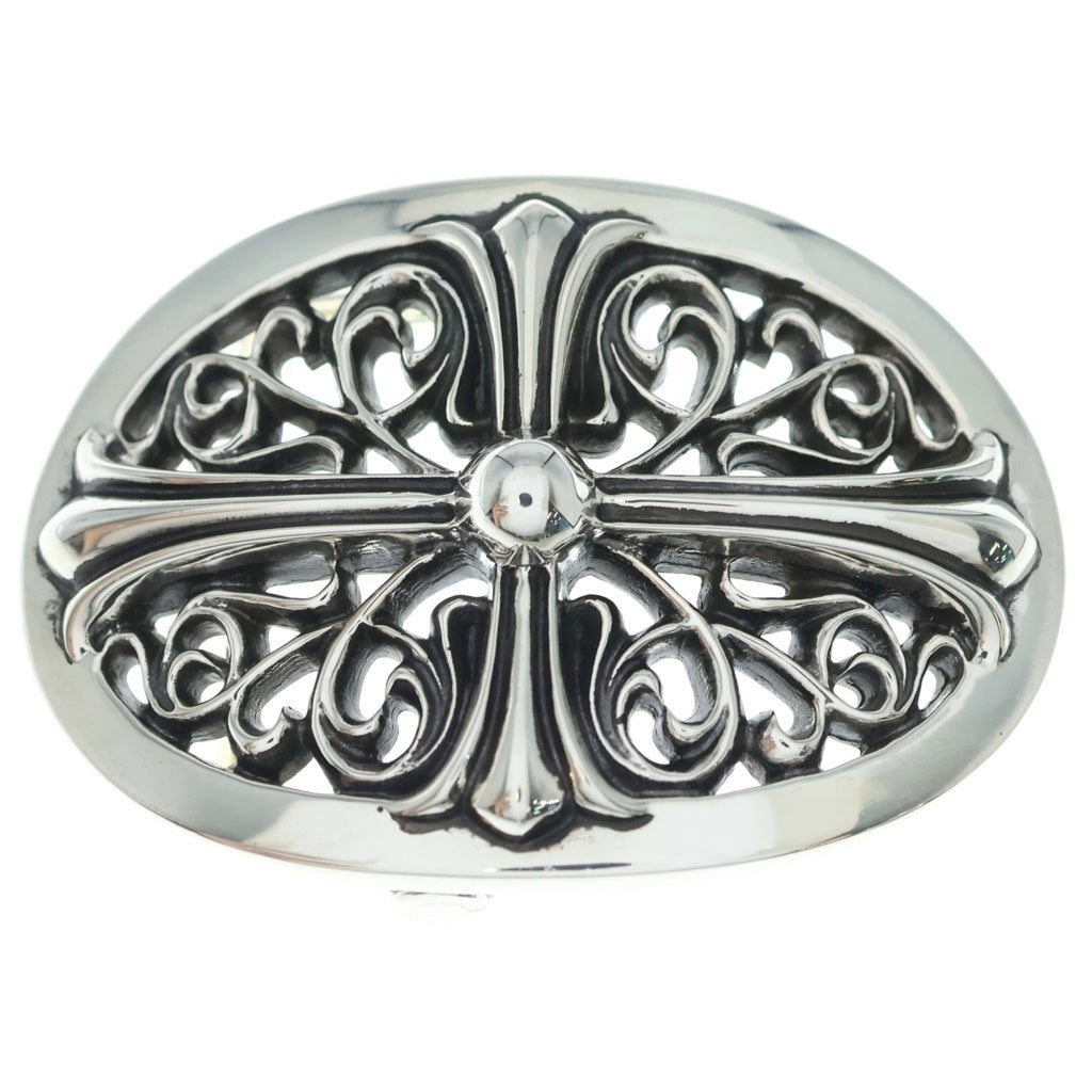 CHROME HEARTS(クロムハーツ) OVAL CROSS STRAP1.5クラシックオーバルクロスバックル シルバー BCA359