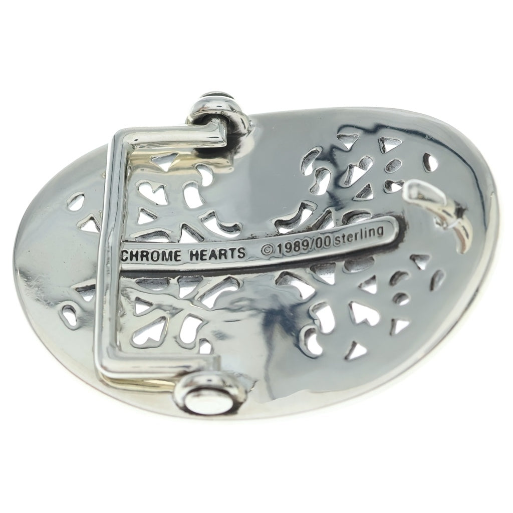 CHROME HEARTS(クロムハーツ) OVAL CROSS STRAP1.5クラシックオーバルクロスバックル シルバー BCA359