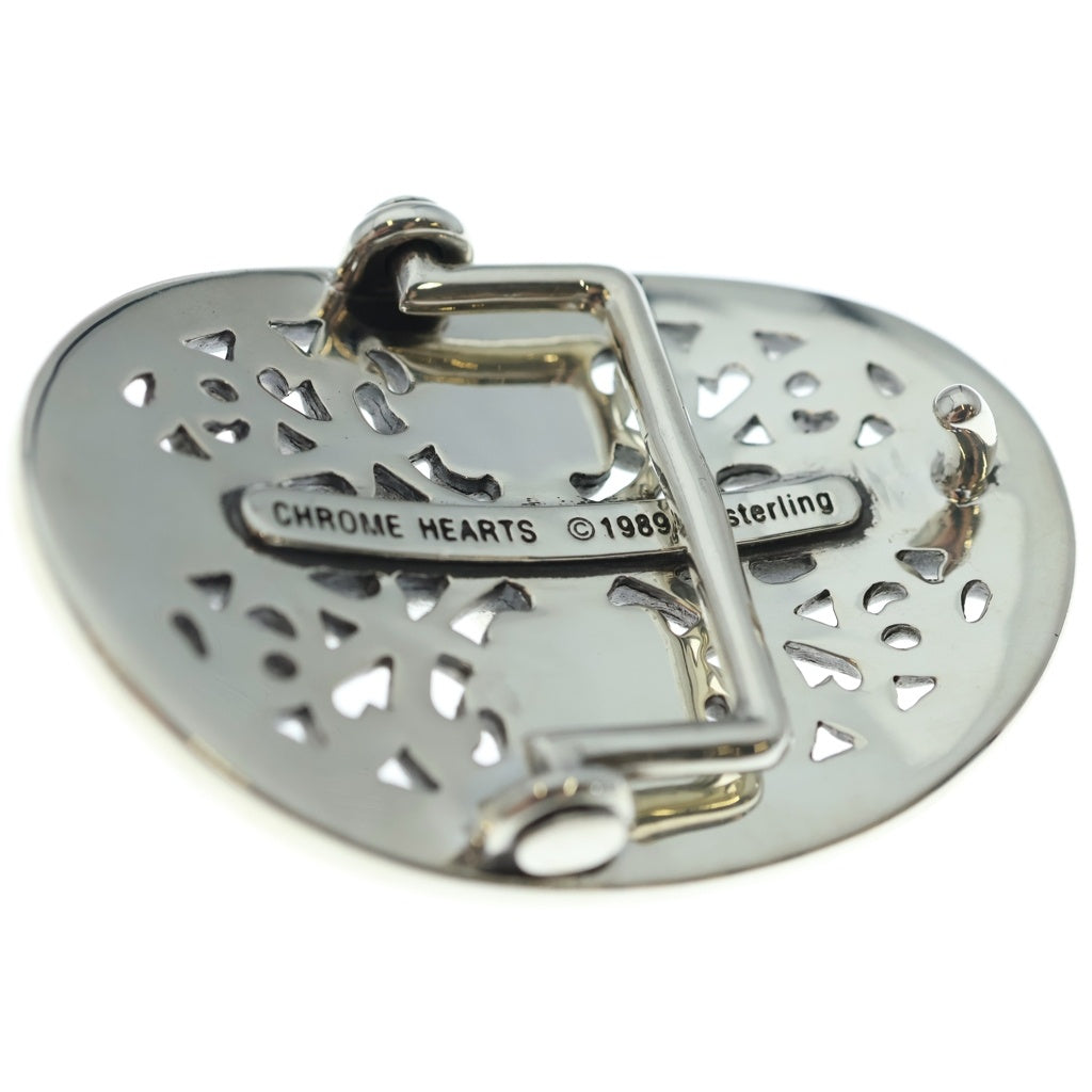 CHROME HEARTS(クロムハーツ) OVAL CROSS STRAP1.5クラシックオーバルクロスバックル シルバー BCA359
