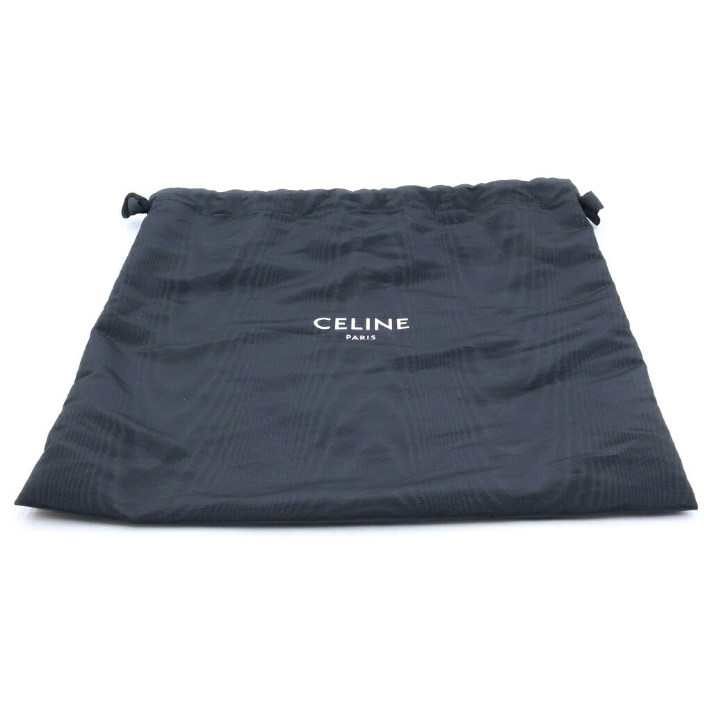 CELINE(セリーヌ) ティーン トリオンフ ショルダーバッグ ブラック レザー ゴールド金具