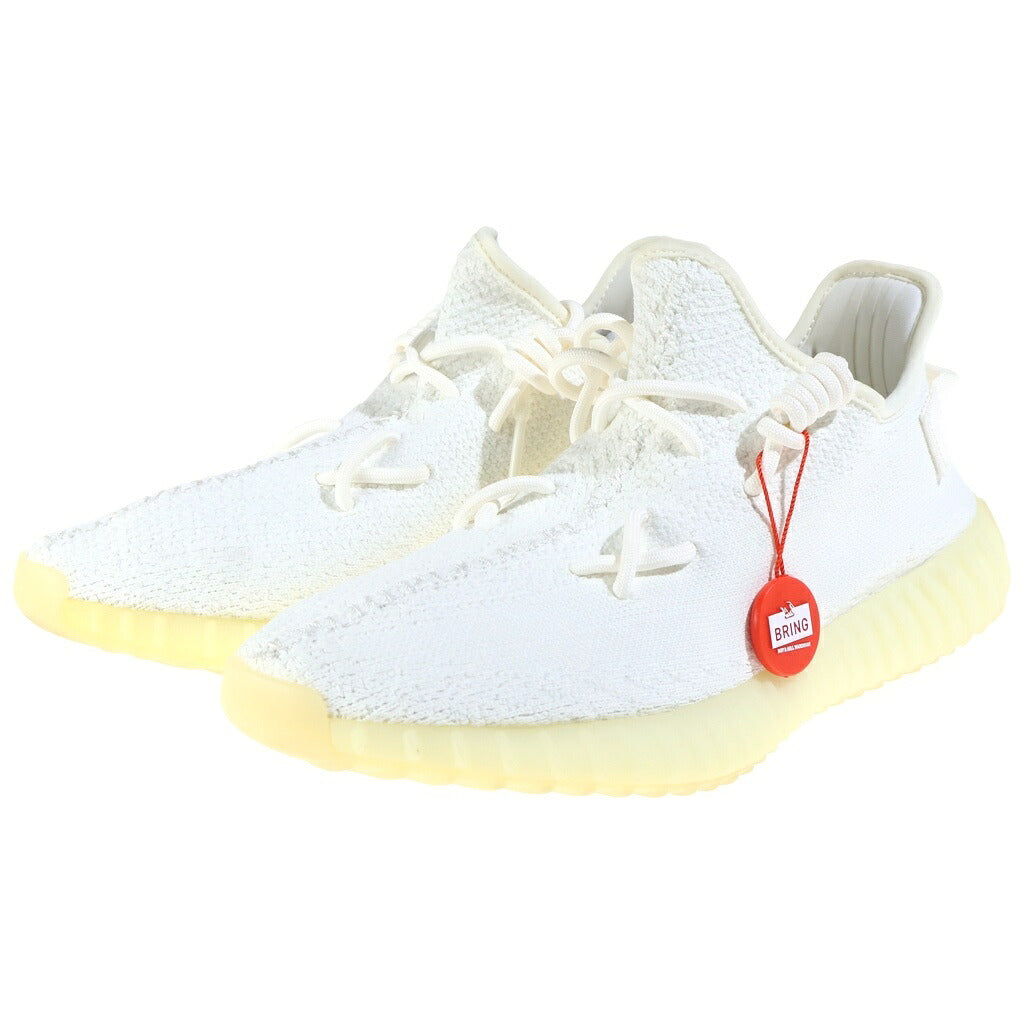 adidas(アディダス) YEEZY Boost 350 Cream White イージーブースト350 V2 クリームホワイト ローカットスニーカー ホワイト US9/27cm CP9366