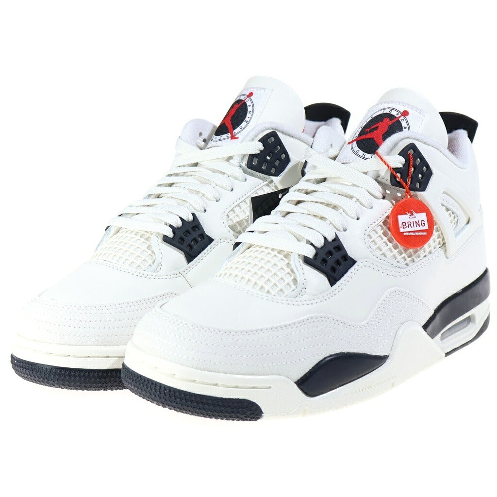 NIKE(ナイキ) AIR JORDAN 4 RETRO OG FC FLIGHT CLUB IM4002-100 エアジョーダン4 フライトクラブ ハイカットスニーカー ホワイト US10/28cm