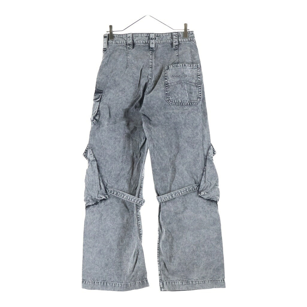 Acne Studios(アクネ ストゥディオズ) カーゴ トラウザー デニム パンツ グレー FN-WN-TROU001363