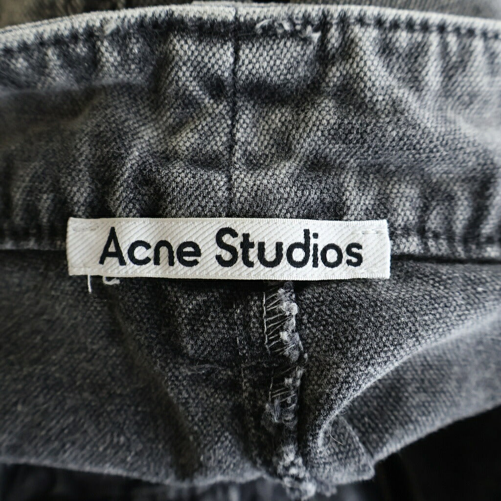 Acne Studios(アクネ ストゥディオズ) カーゴ トラウザー デニム パンツ グレー FN-WN-TROU001363