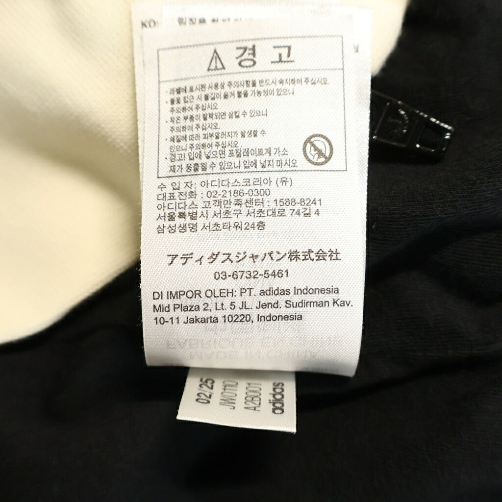 adidas(アディダス) ワッフル クラシック トラッカージャケット ブラック/ホワイト JW0110