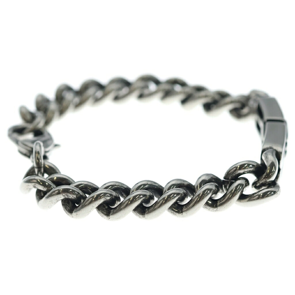 BALENCIAGA(バレンシアガ) BB ICON THIN BRACELET BBアイコン ブレスレット シルバー