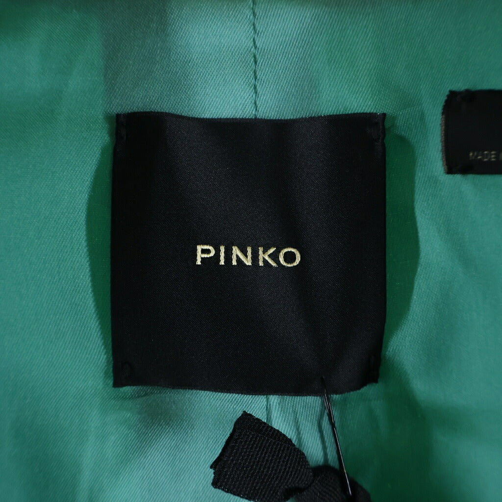 PINKO(ピンコ) ヴィコロ 1ボタン テーラードジャケット ブルゾン グリーン