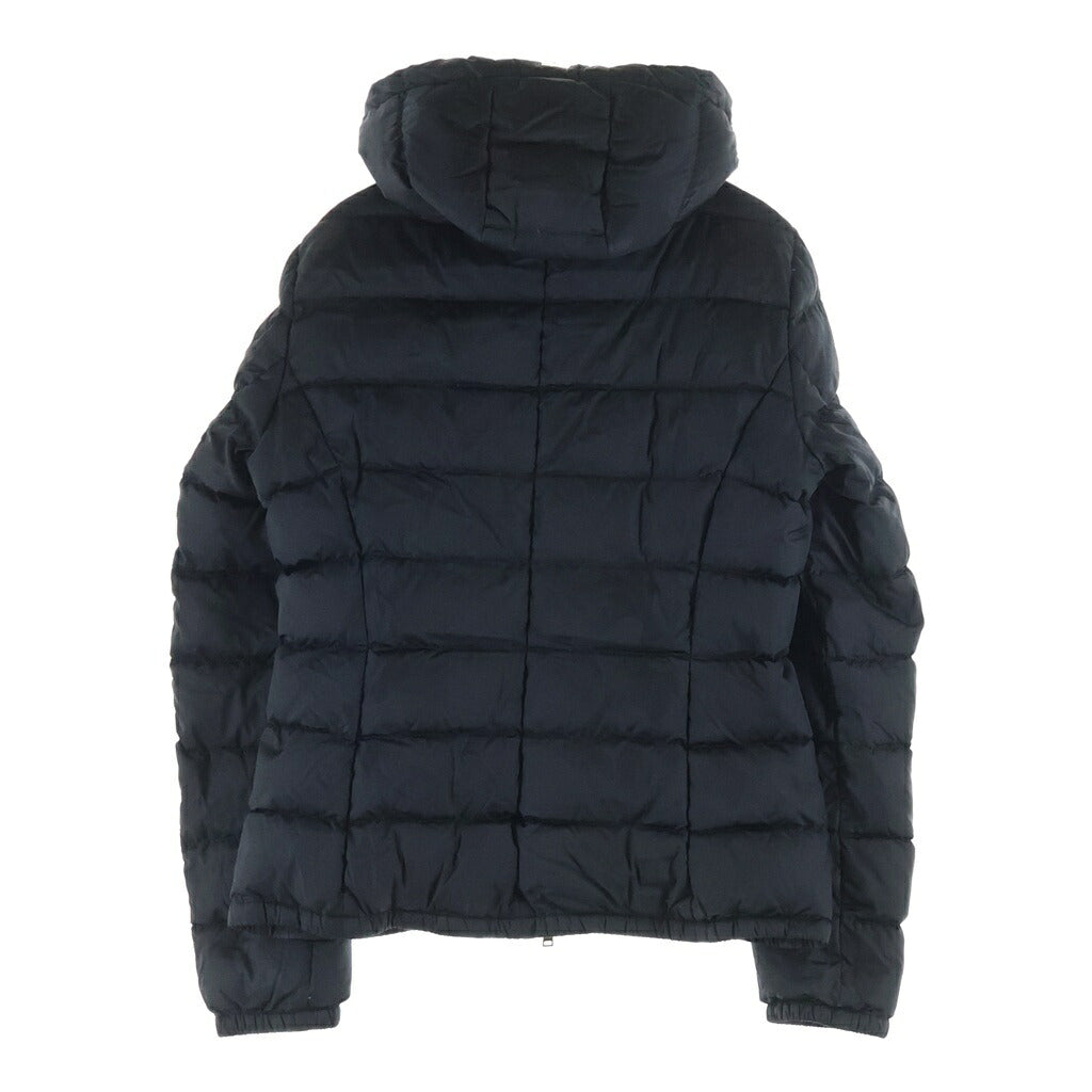 HERNO(ヘルノ) ジップアップ フード付き ダウンジャケット ブラック レディース PI0557D