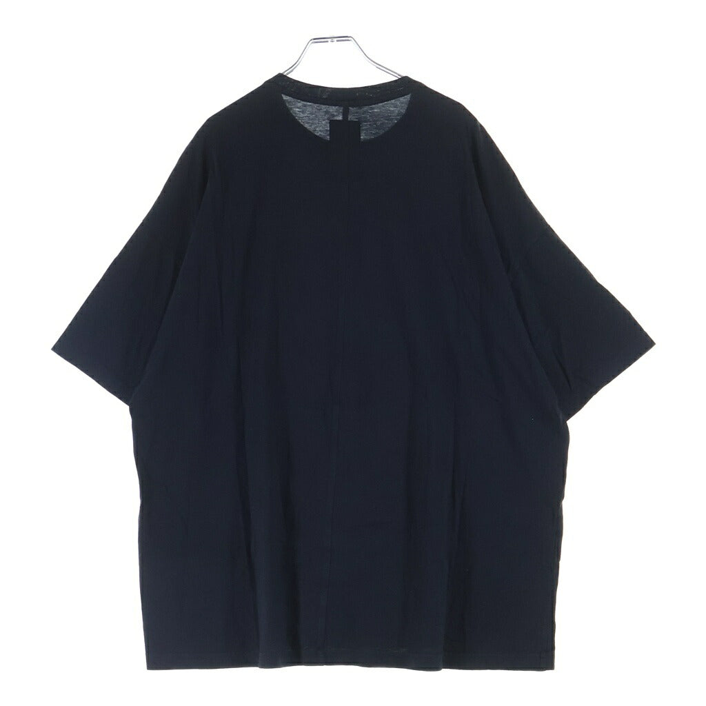 Rick Owens(リックオウエンス) ×Champion チャンピオン 半袖Tシャツ カットソー ブラック CM01E1675-CHJG