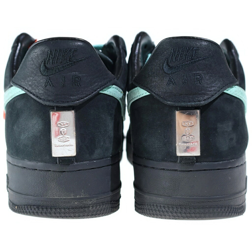 NIKE(ナイキ) ×TIFFANY&CO AIR FORCE 1 LOW 1837 BLACK DZ1382-001 ティファニー エアフォース1 ローカットスニーカー ブラック US10.5/28.5cm