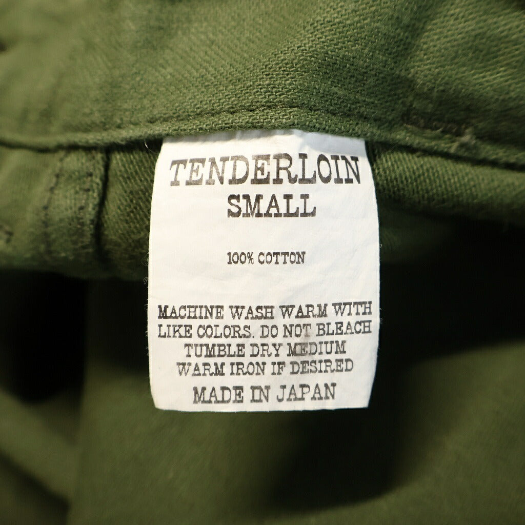 TENDERLOIN(テンダーロイン) T-ARMY PNT ベイカーパンツ ミリタリー ワークパンツ グリーン