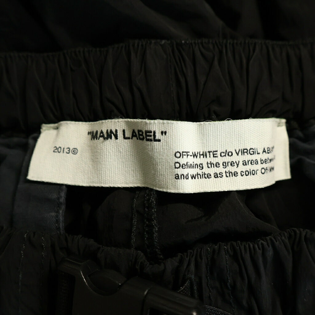 OFF-WHITE(オフホワイト) 19AW Parachute Cargo Pants パラシュートカーゴパンツ ブラック