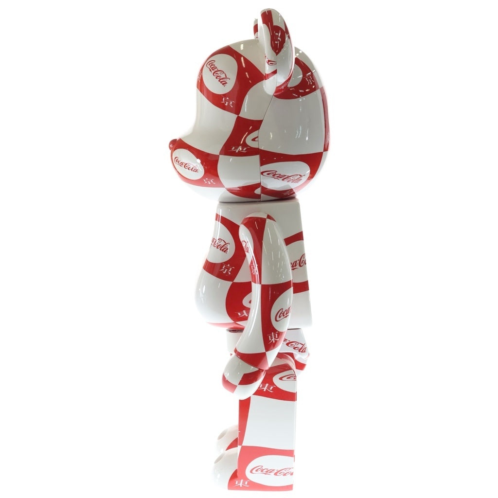 MEDICOM TOY(メディコムトイ) BE@RBRICK atmos × Coca-Cola Tokyo アトモス コカ・コーラ 1000% 東京 フィギュア ホワイト/レッド