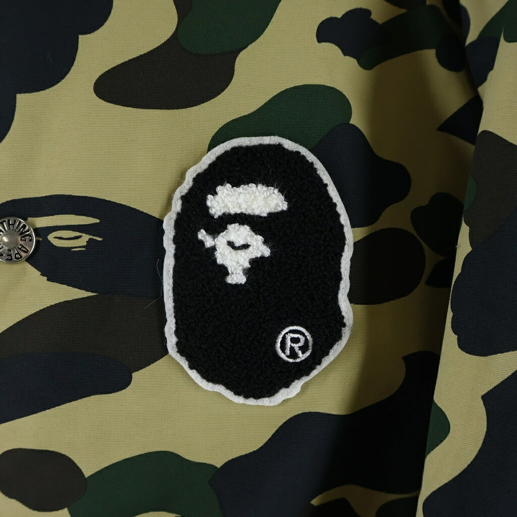 A BATHING APE(アベイシングエイプ) 1ST CAMO Puffer Jacket 1stカモ パファー ダウンジャケット ブラウン 0ZXJKMX05411P