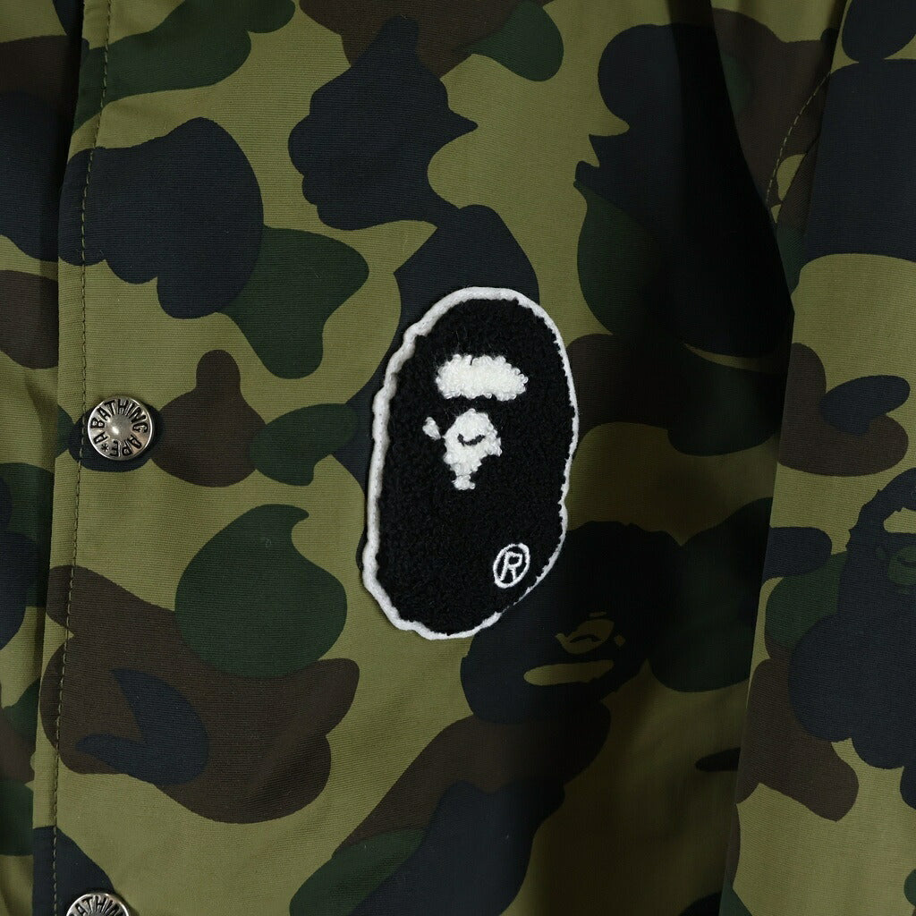 A BATHING APE(アベイシングエイプ) 1ST CAMO Puffer Jacket 1stカモ パファー ダウンジャケット ブラウン 0ZXJKMX05411P