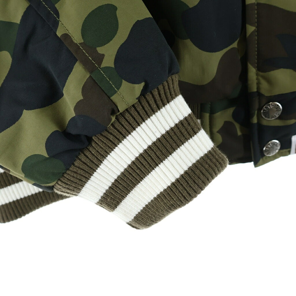 A BATHING APE(アベイシングエイプ) 1ST CAMO Puffer Jacket 1stカモ パファー ダウンジャケット ブラウン 0ZXJKMX05411P
