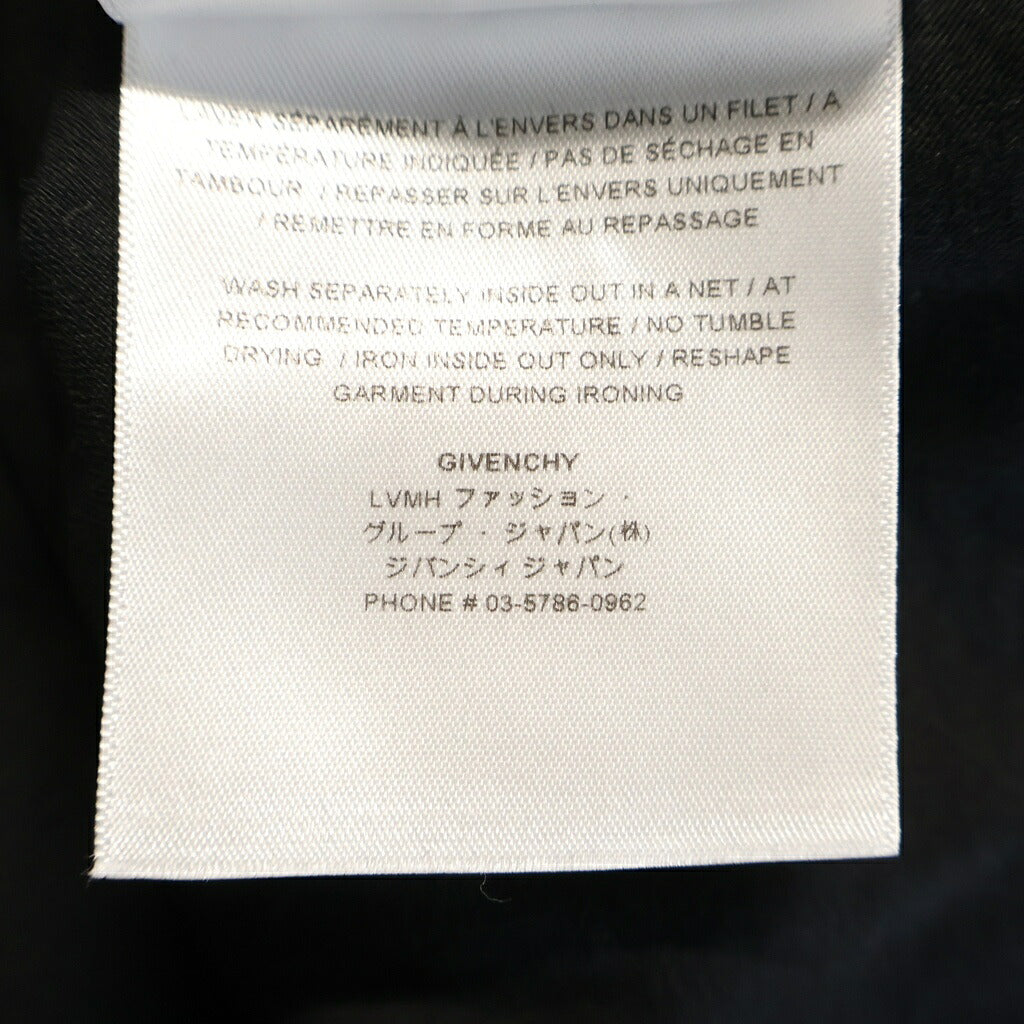 GIVENCHY(ジバンシィ) ×Disney Oswald Flowers オズワルド フラワー クルーネック半袖Tシャツ カットソー ブラック BW709Y3YB2