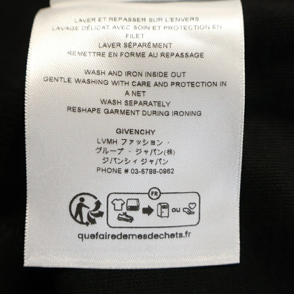 GIVENCHY(ジバンシィ) ×UNDERCOVER GINZA SIX 銀座シックス限定 ベアプリント クルーネック半袖Tシャツ カットソー ブラック BM71JB3YMF