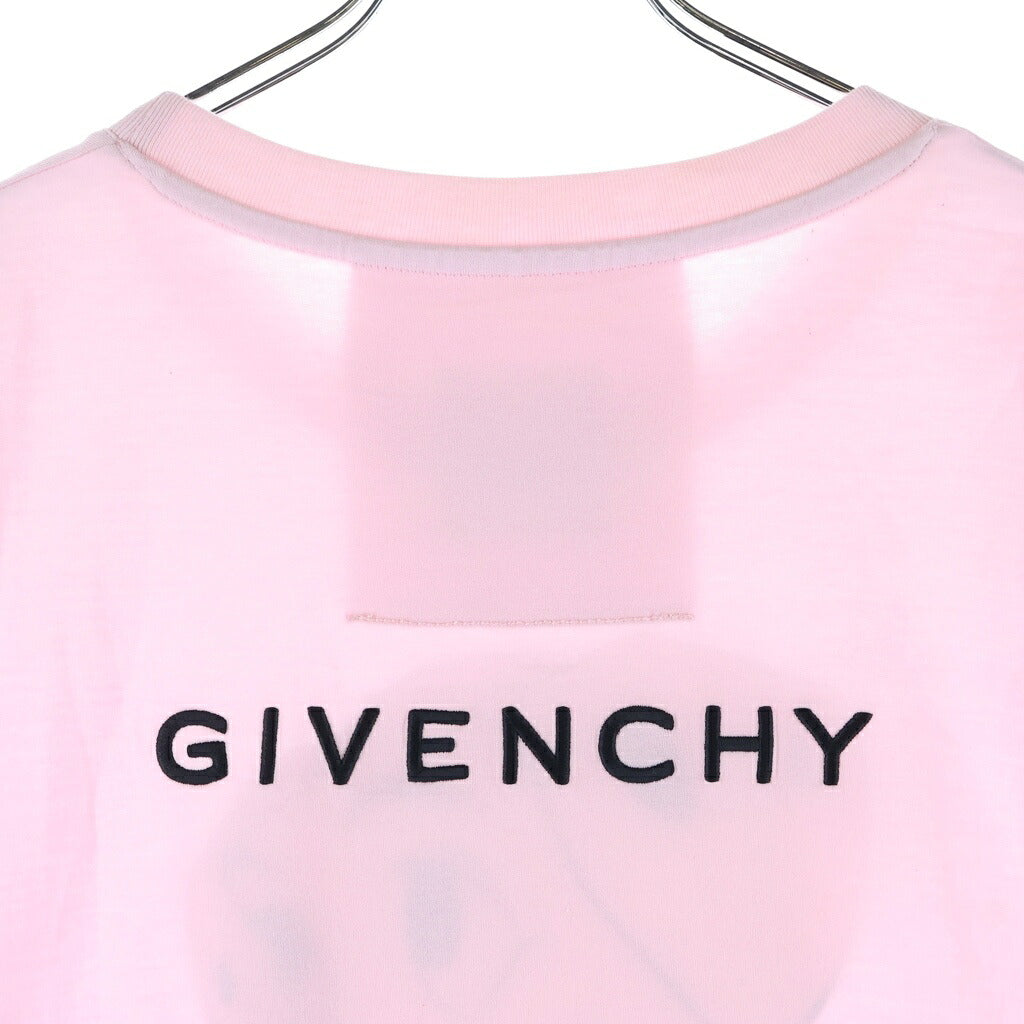 GIVENCHY(ジバンシィ) ×Disney 101Dalmatians 101ダルメシアンプリント クルーネック半袖Tシャツ カットソー ピンク BW707Z3ZAN