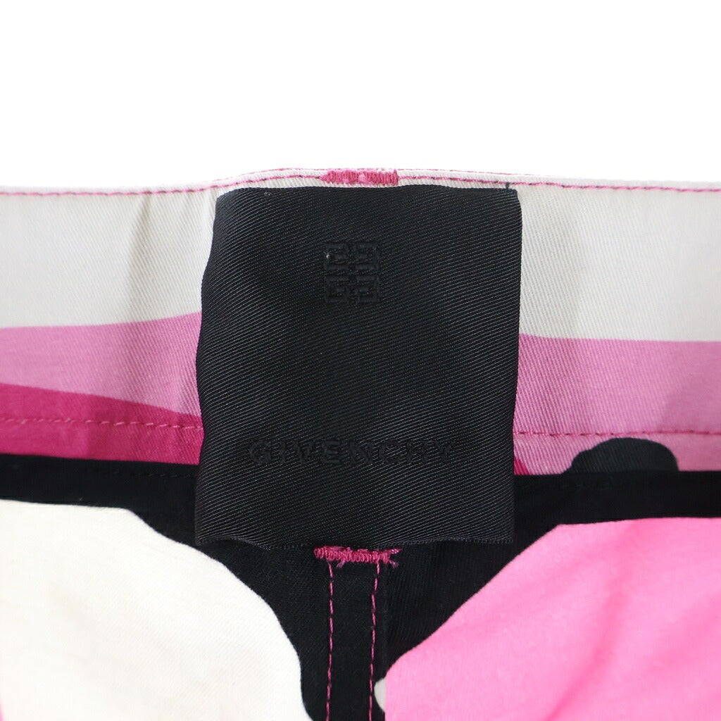 GIVENCHY(ジバンシィ) Camo Print カモプリント ジップトラウザーズ カーゴパンツ ピンク BM519X5Y70