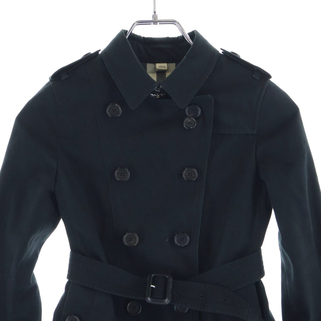BURBERRY(バーバリー) トレンチコート キッズ 子供服 ベルトデザイン ブラック