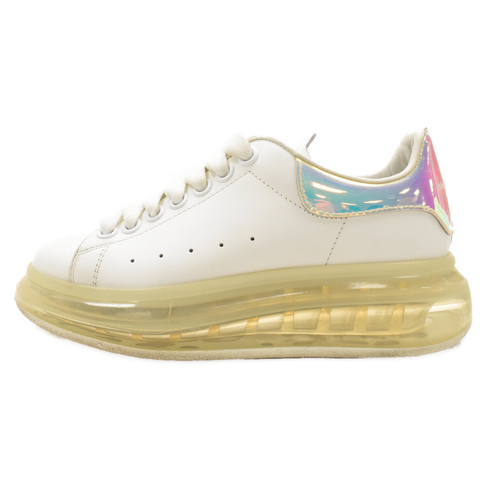 Alexander McQueen(アレキサンダーマックイーン) Clear Sole Multicolor クリアソールローカットスニーカー ホワイト レディース スニーカー611699