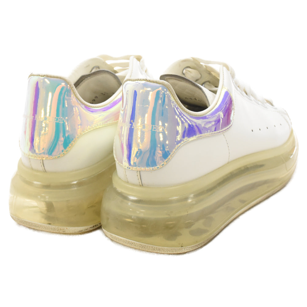 Alexander McQueen(アレキサンダーマックイーン) Clear Sole Multicolor クリアソールローカットスニーカー ホワイト レディース スニーカー611699