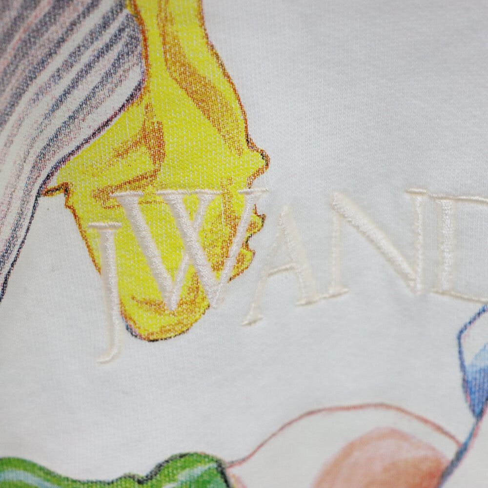 jw anderson(ジェイ ダブリューアンダーソン) Classic Rugby Print Hoodie クラシックラグビープリントフーディー フロントロゴ