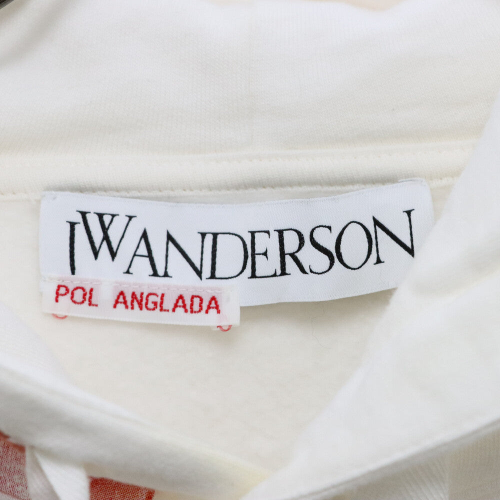 jw anderson(ジェイ ダブリューアンダーソン) Classic Rugby Print Hoodie クラシックラグビープリントフーディー フロントロゴ