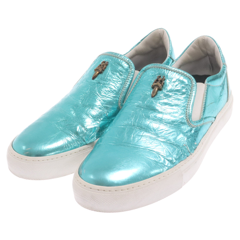 CHROME HEARTS(クロムハーツ) SLIP ON スリッポン ダガー ローカットスニーカー グリーン