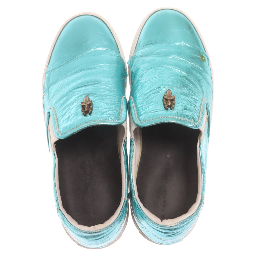 CHROME HEARTS(クロムハーツ) SLIP ON スリッポン ダガー ローカットスニーカー グリーン
