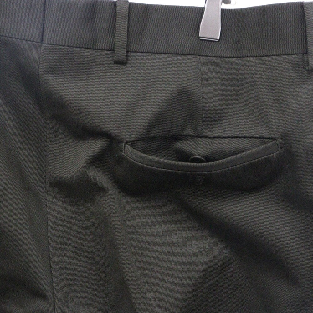 HERMES(エルメス) インナーライン コットンスラックスパンツ オリーブ 545230HB